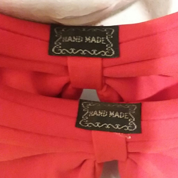 Red Bow Headband - Picture 3 of 7